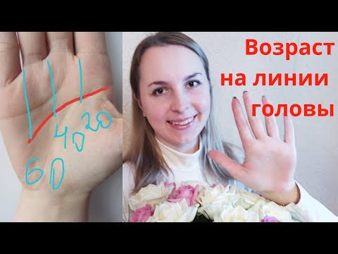 Видео: Возраст на линии головы (ума)/Хиромантия/Коррекционная хиромантия