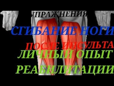 Видео: УПРАЖНЕНИЯ ДЛЯ СГИБАНИЕ НОГИ ПОСЛЕ ИНСУЛЬТА ЛИЧНЫЙ ГАРАНТИРОВАННЫЙ ОПЫТ РЕАБИЛИТАЦИИ