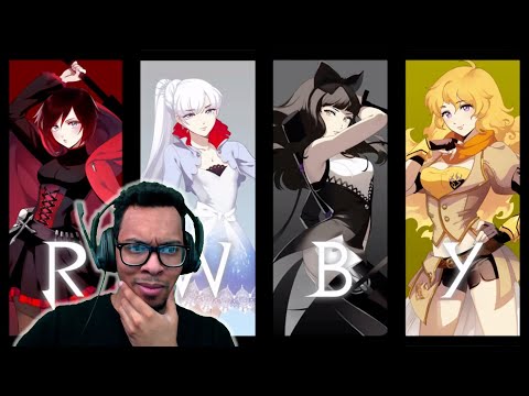 Видео: Первая реакция на RWBY. Это создал один человек, huh! Смотрю трейлеры Руби - запись со стрима.