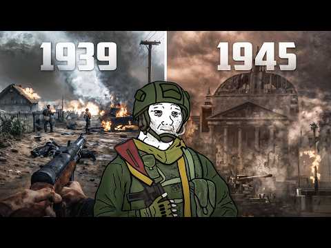 Видео: прошёл ВСЮ ВТОРУЮ МИРОВУЮ ВОЙНУ через ШУТЕРЫ ОТ ПЕРВОГО ЛИЦА... и это СТРАШНО (feat. @kachanov)