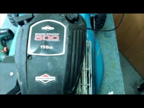 Видео: Ремонт газонокосилки BRIGGS & STRATTON 500 series 158cc плавают обороты   Repair lawnmower