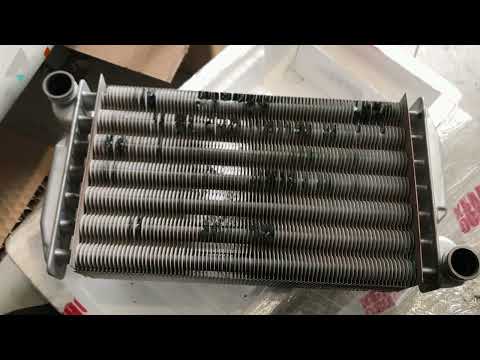 Видео: Замена теплообменника на Baxi Luna 3 или  Luna 3 Comfort