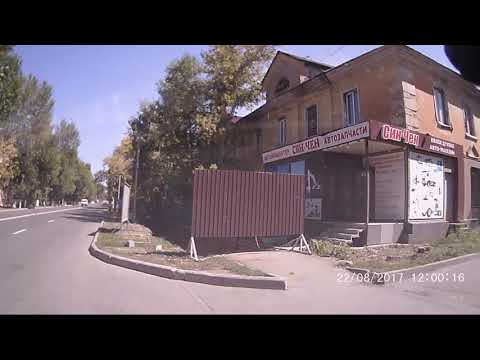 Видео: Усть-Каменогорск Август 2017, Видео с регистратора №02