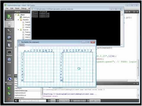 Видео: Пишем морской бой на C++ с Qt, часть 1