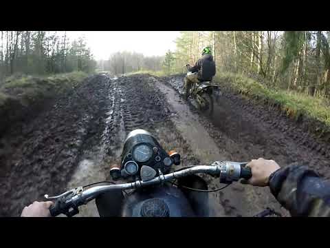 Видео: Пробуем танковой маршрут. Минск X 250 vs Урал ИМЗ 8.103.30