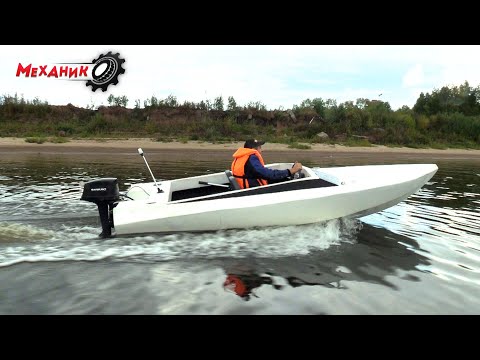 Видео: Мало кто верит что это самодельная лодка за 90тыс.  р.  Финал проекта.