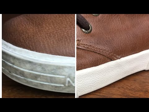 Видео: 7 вариантов как очистить белую подошву, проверка идей с интернету.