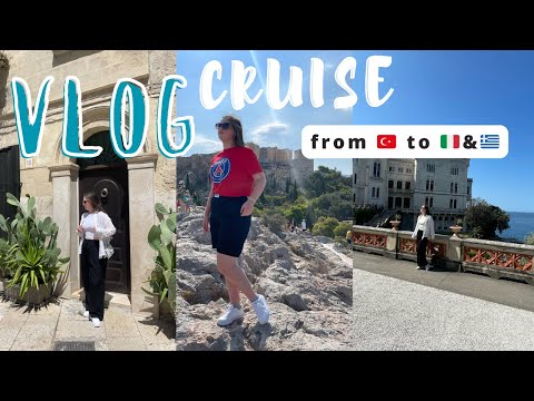 Видео: VLOG//КРУИЗ из Стамбула в ИТАЛИЮ и ГРЕЦИЮ!