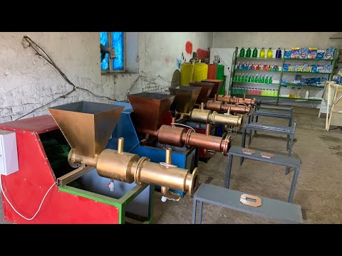 Видео: самын айна Парошок антфриз нерзамезайка чыгарган станок сатылат+996773085498
