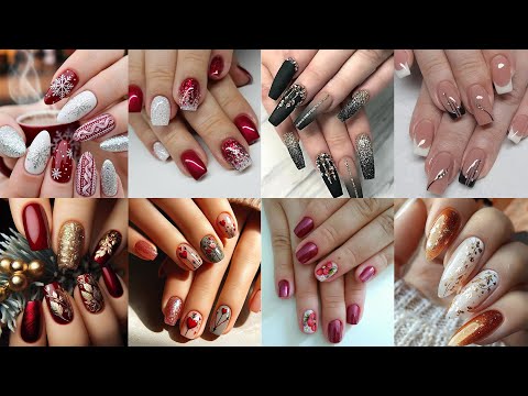 Видео: 💅✨Новая подборка дизайна ногтей 2025 года, модные осенние блестящие ногти, рождественские ногти-с...