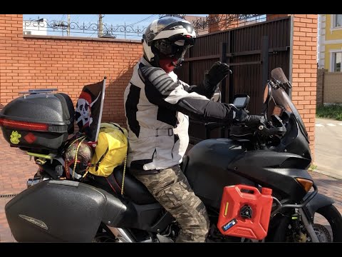 Видео: Мотопутешествие на Кавказ-21  на Honda XL 1000v Варадеро и Yamaha Fz6s .Часть первая. HD 1080p