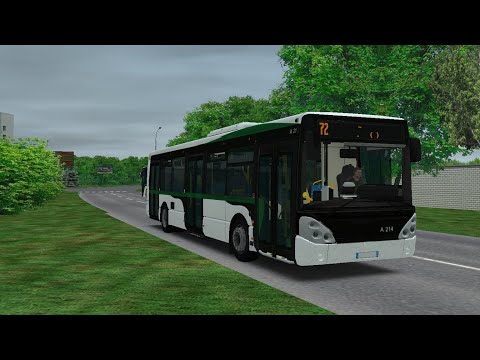 Видео: Omsi 2 Новосибирск. Маршрут 72