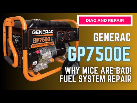 Видео: Ремонт Generac GP7500e
