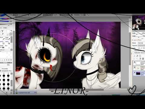 Видео: |speedpaint-пони обработка 19|