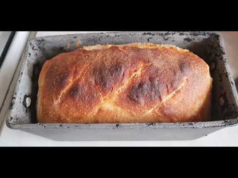 Видео: #хлеб в #ЧУГУННОЙ ФОРМЕ. #sourdough bread  НЕПЕРЕДОВАЕМО #вкусный. На #ЗАКВАСКЕ