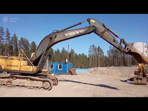 Видео: Гусеничный экскаватор Volvo EC 290 BLC PRIME – продается на HEAVY FAIR! Диагностика экскаватора