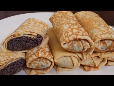 Видео: Кето Блины с Маково-Ореховой начинкой/ Без муки и без вкуса омлета