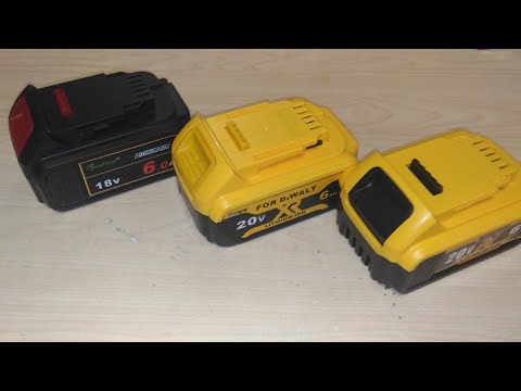 Видео: Тест дешевых аккумуляторов для 18В инструмента Dewalt с Алиэкспресс