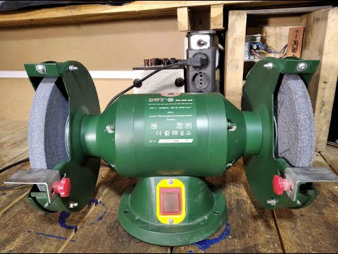 Видео: Заточной электроточило   DWT DS-350 GS  Bench Grinder  хороший  вариант выбора.