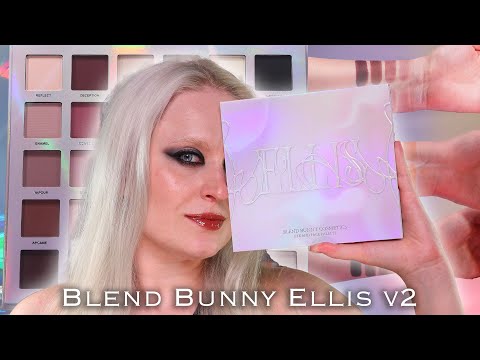 Видео: Матовый Обзор 🎨 6 нюдовых градиентов с палеткой Blend Bunny x Ellis Atlantis v2