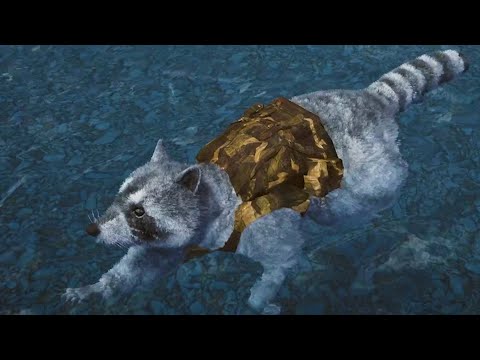 Видео: Симулятор Енота #2 Дом Енотов Wanted Raccoon  с Кидом. Спасли животных на пурумчата