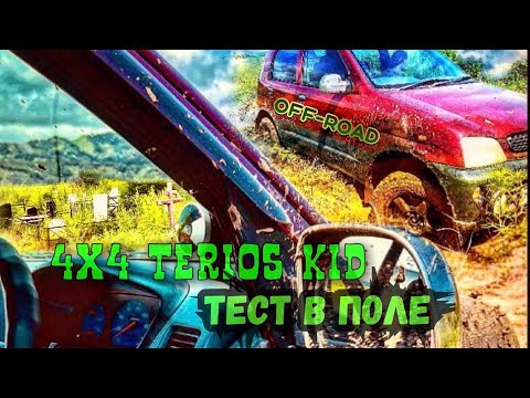 Видео: тест драйв #daihatsu #terios #4х4 в поле