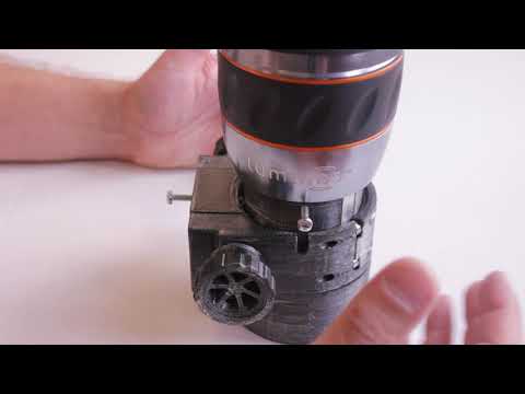 Видео: Двухдюймовый низкопрофильный фокусер на 3D принтере.
