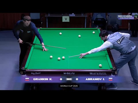 Видео: К. Мира-25. "Машина". Абрамов - Гранкин. Бильярд (свободная пирамида). Billiards.