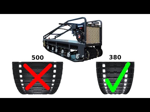 Видео: Почему мы НЕ делаем мотобуксировщики на 500-мм гусеницах