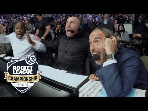 Видео: 10 минут, в течение которых комментаторы RLCS теряют контроль...
