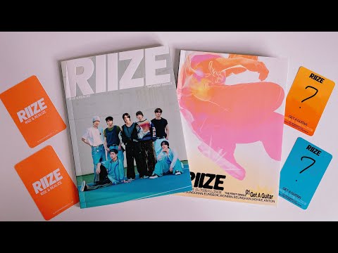 Видео: распаковка riize "get a guitar"