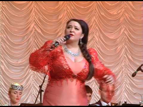 Видео: Ольга Чиркова - "Оренбургский пуховый платок"