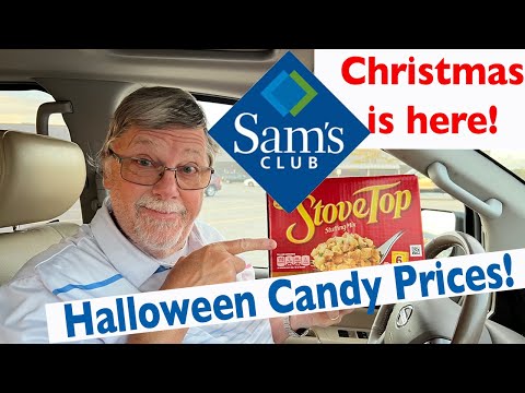Видео: Цены на шоколадные конфеты в честь Хэллоуина от SAM's CLUB в октябре!