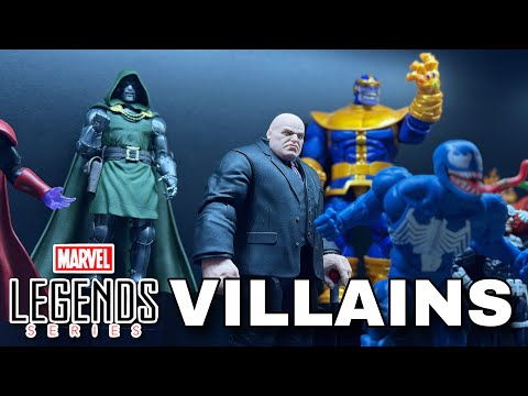 Видео: Создание экспозиции ЗЛОДЕЕВ Marvel Legends