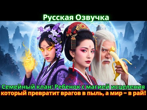 Видео: Семейный клан: Ребенок с магией исцеления, который превратит врагов в пыль, а мир - в рай!