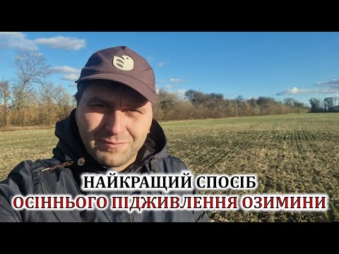 Видео: Найкращий спосіб для осіннього підживлення озимини