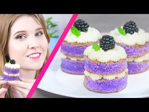 Видео: СИРЕНЕВЫЕ МИНИ-ТОРТЫ НА ДЕНЬ РОЖДЕНИЯ КАНАЛА
