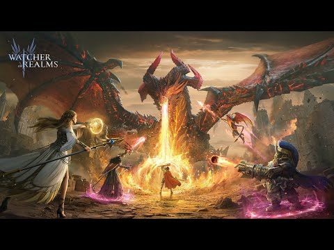 Видео: Watcher of realms ( AoE DPS arena ) Nightmare pack, Массовый урон Арена