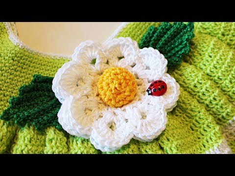Видео: ЦВЕТОК КРЮЧКОМ