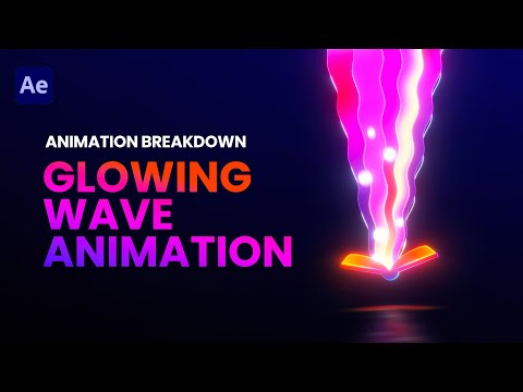 Видео: Анимация светящейся волны | Учебник по After Effects | Круги движения