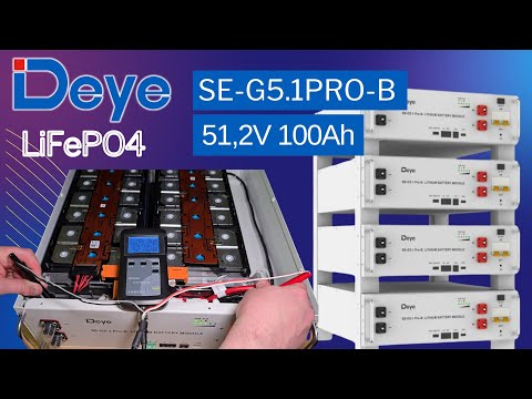 Видео: Детальний огляд і тестування Lifepo4 (LFP) акумулятора Deye 5.12kWh SE-G5.1Pro-B.