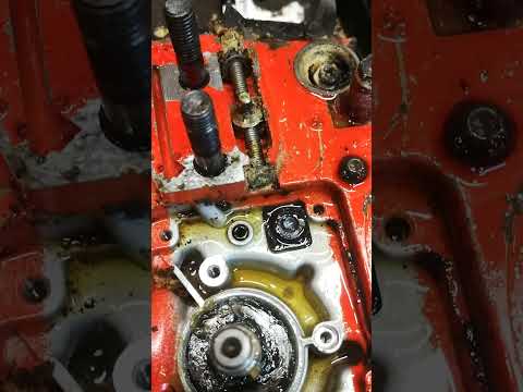 Видео: Бензопила Хитачи японка, или как на ней масло не шло.