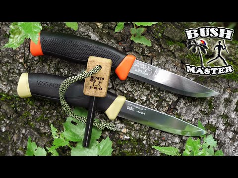 Видео: Нож Bahco 2444 против Morakniv Companion Desert