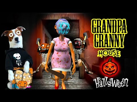 Видео: 🎃Хэллоуин 🎃Grandpa And Granny House Escape ► Полное прохождение