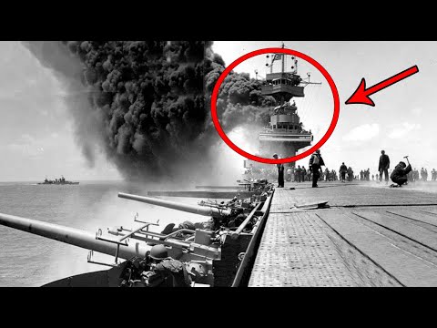 Видео: Величайший РАЗГРОМ японского флота! 4 авианосца уничтожены за один день!
