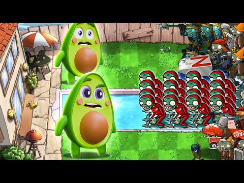 Видео: Как Победить Зомби На Водном Уровне? в ПВЗ Фьюжн