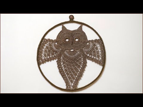 Видео: Сова крючком. Часть 1.