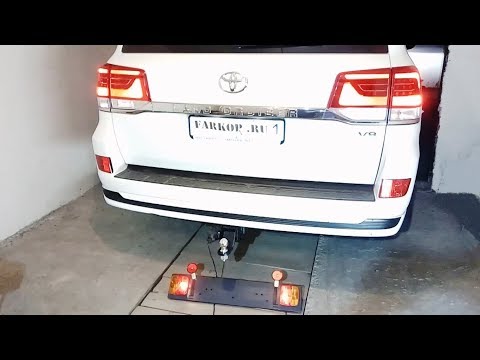 Видео: Инструкция по установке фаркопа на Toyota Land Cruiser 200 (2019 г.в)