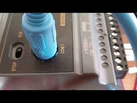 Видео: Бюджетный реплик ПЛК Mitsubishi FX3U производства Китай с поддержкой языка программирования ST