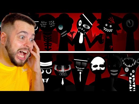 Видео: ⚫ ЧЁРНЫЙ СПРУНКИ из ВСЕХ МОДОВ Incredibox Sprunki 💀